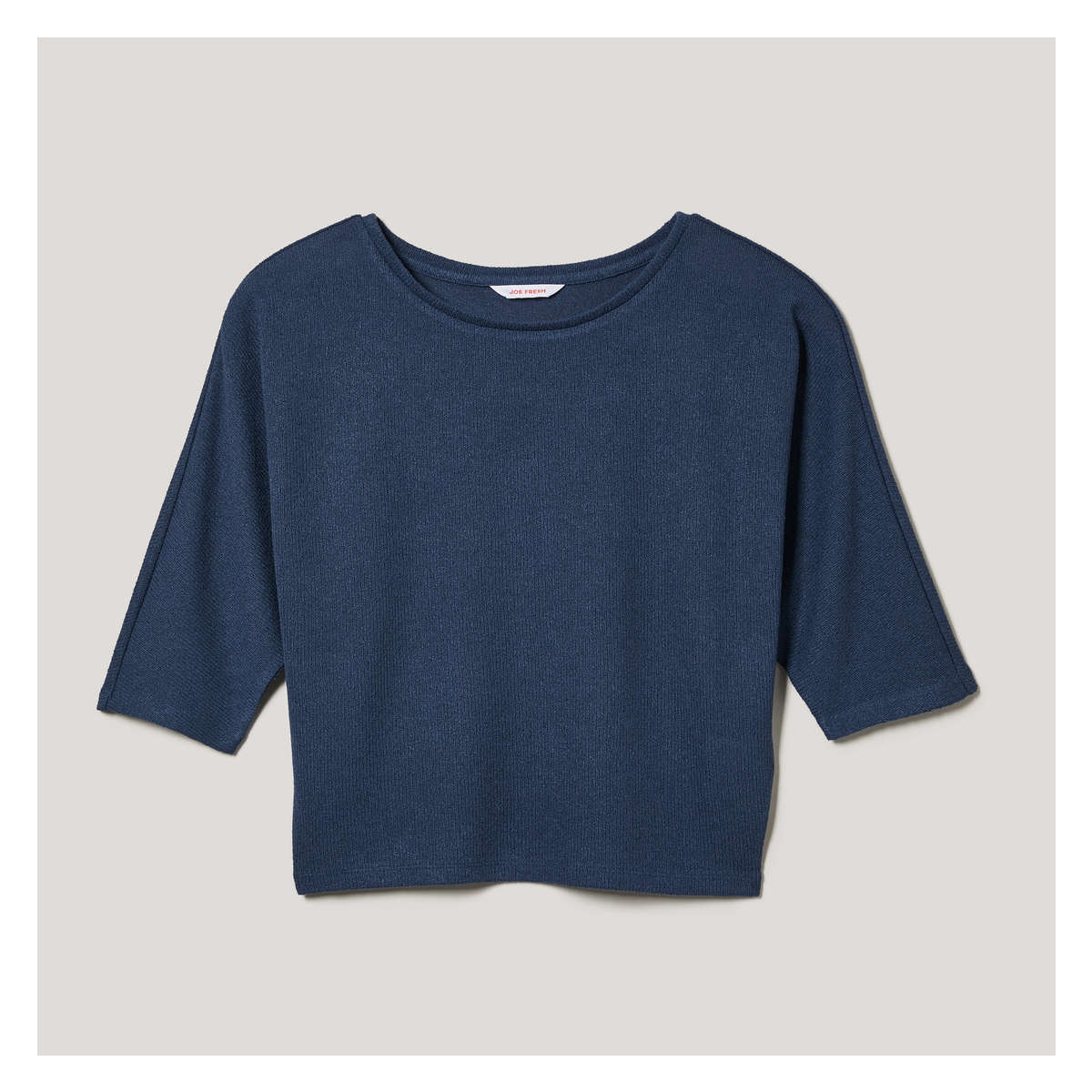 Dolman Sleeve Top in Dark Navy from Joe Fresh